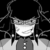 low hp aka hot smirk-black grinning through the pain